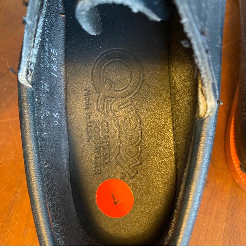 NWOT Quoddy Never Used Vintage Moc Toe Boat Shoes - Picture 7 of 9